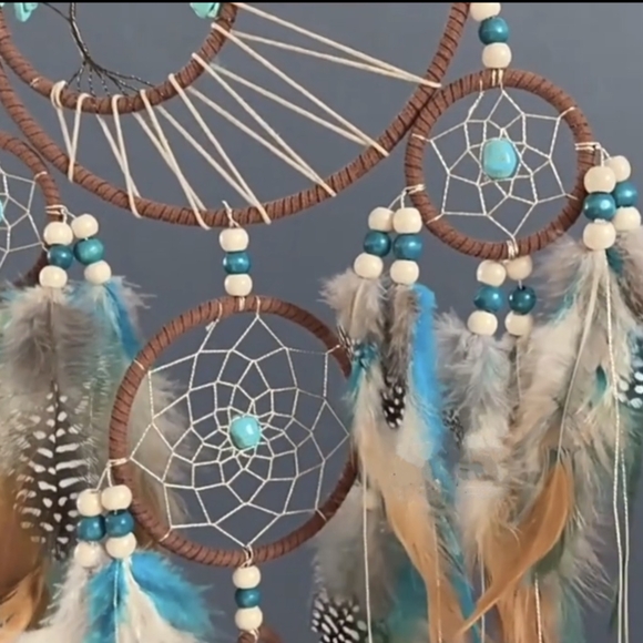 Dream Catcher Turquoise Indian Ojo Tree of Life Dreamweaver Oho - Picture 13 of 13